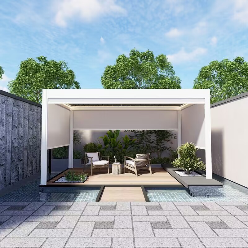 Louved Roofs Aluminum Pergola